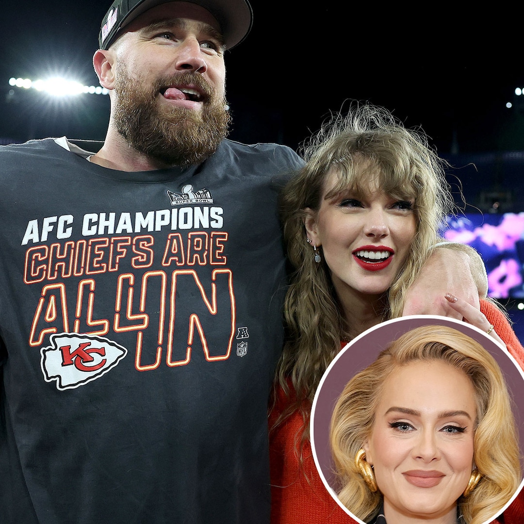 Adele Defends Taylor Swift From Critical NFL Fans Ahead of Super Bowl
